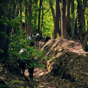 Partecipanti a una visita guidata organizzata da Walden srl nell’ambito del progetto.